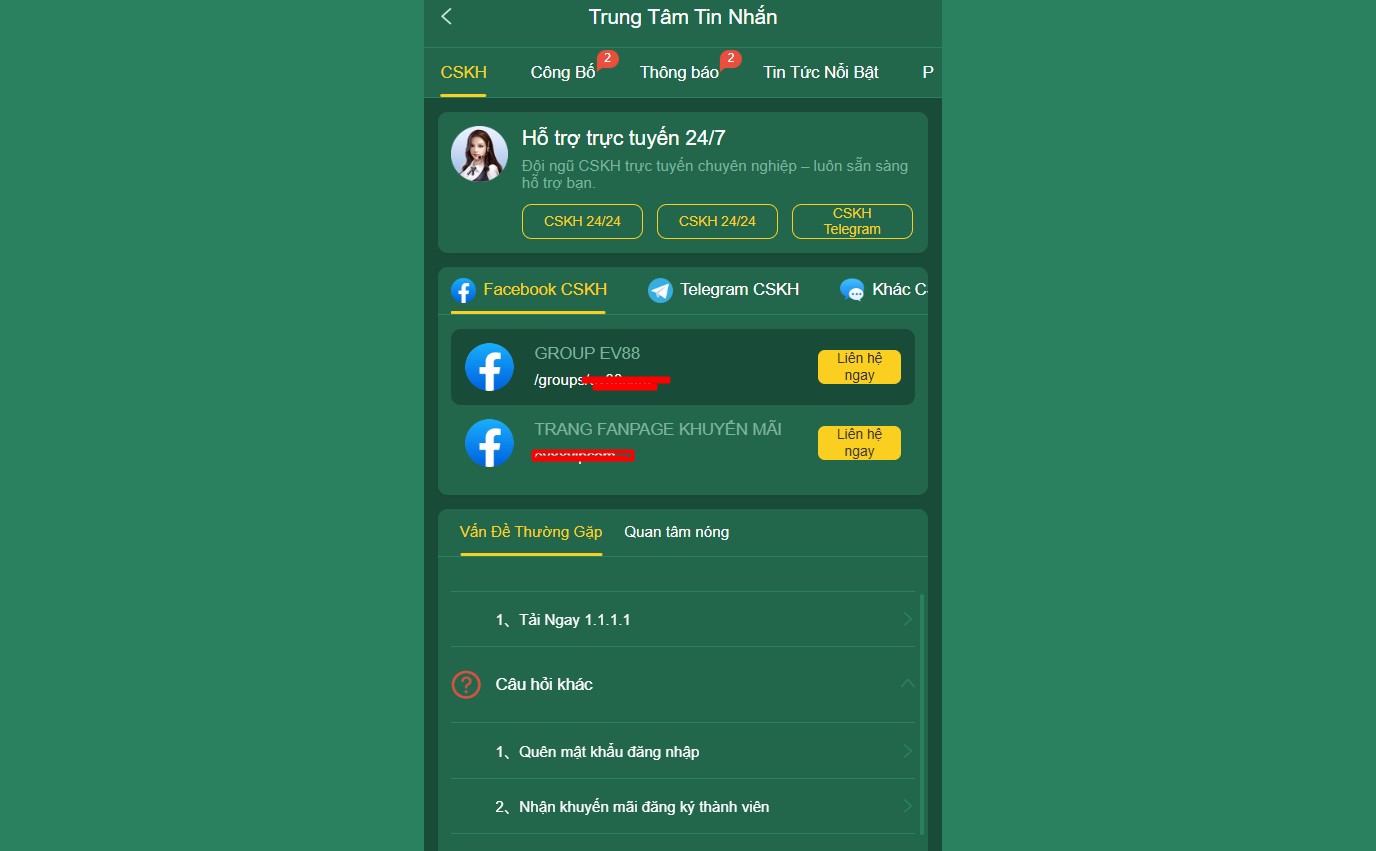Đội ngũ chăm sóc khách hàng của EV88 hoạt động liên tục để hỗ trợ thành viên
