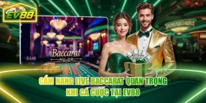 Cẩm Nang Live Baccarat Quan Trọng Khi Cá Cược Tại EV88
